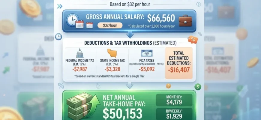 32-Dollars-an-Hour-to-Annual-Net-Salary-Breakdown-Infographic-1024x572
